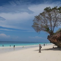 Tommy on the beach of Nungwi